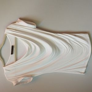 The Limited Draped White Tee